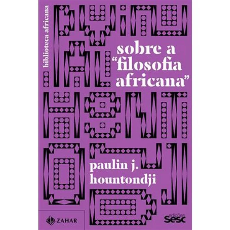 Livro Sobre A Filosofia Africana Zahar (MP)