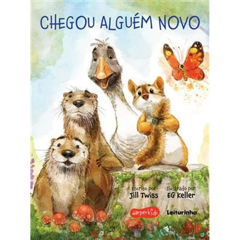 Livro Chegou Alguém Novo Harperkids (MP)
