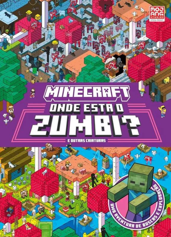 Minecraft - Onde Está O Zumbi? - LC - Livros