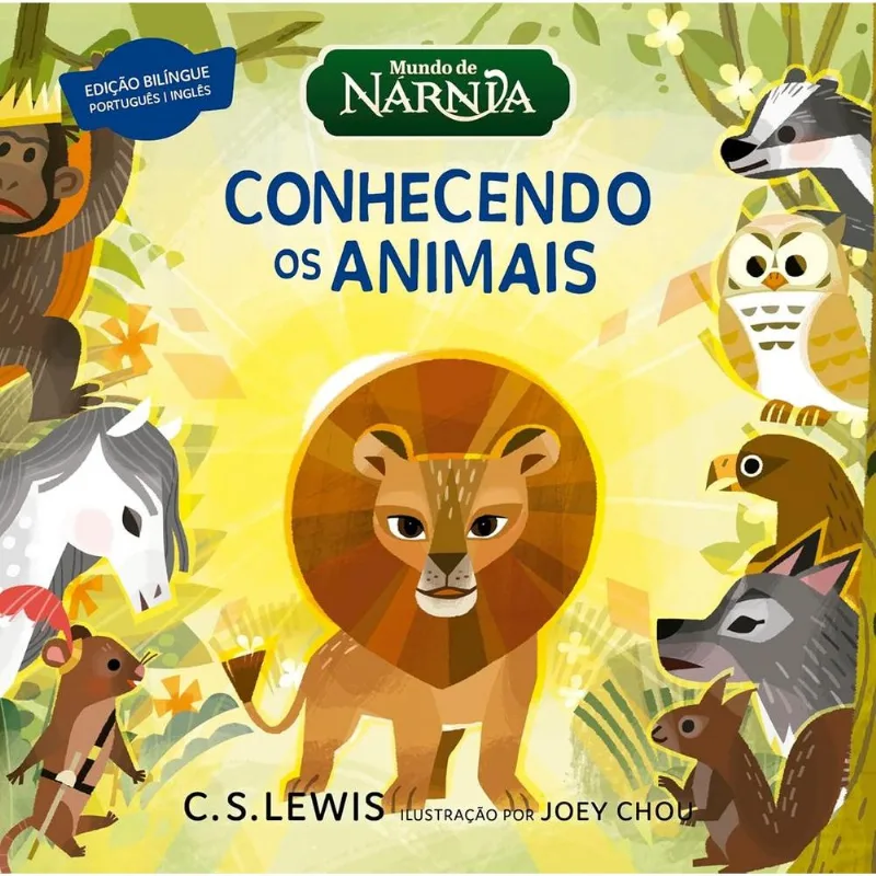 Mundo De Nárnia: Conhecendo Os Animais - Livro Bilíngue