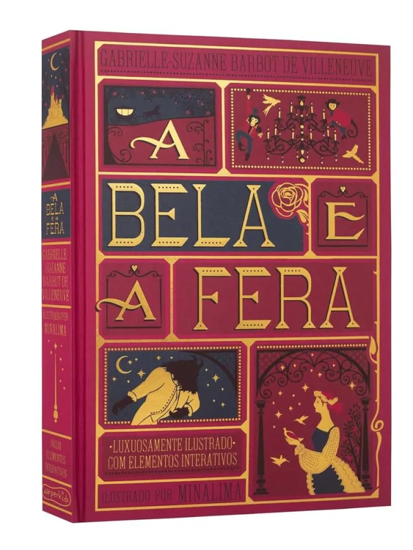 A Bela E A Fera - Edição De Luxo - LC - Livros