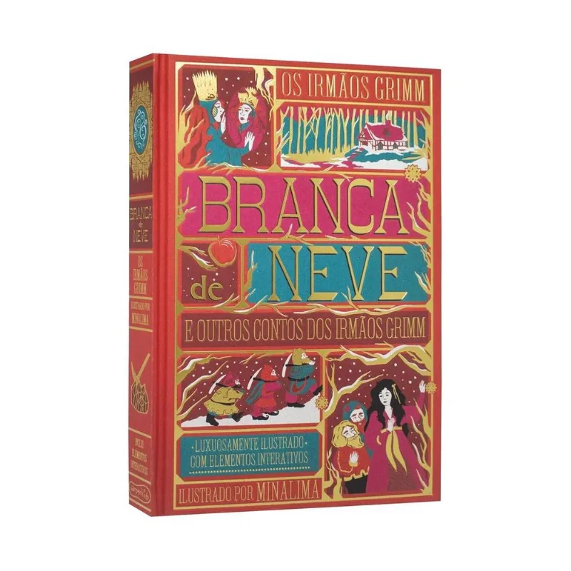 Branca De Neve E Outros Contos Dos Irmãos Grimm - Edição De Luxo Ilustrada Minalima