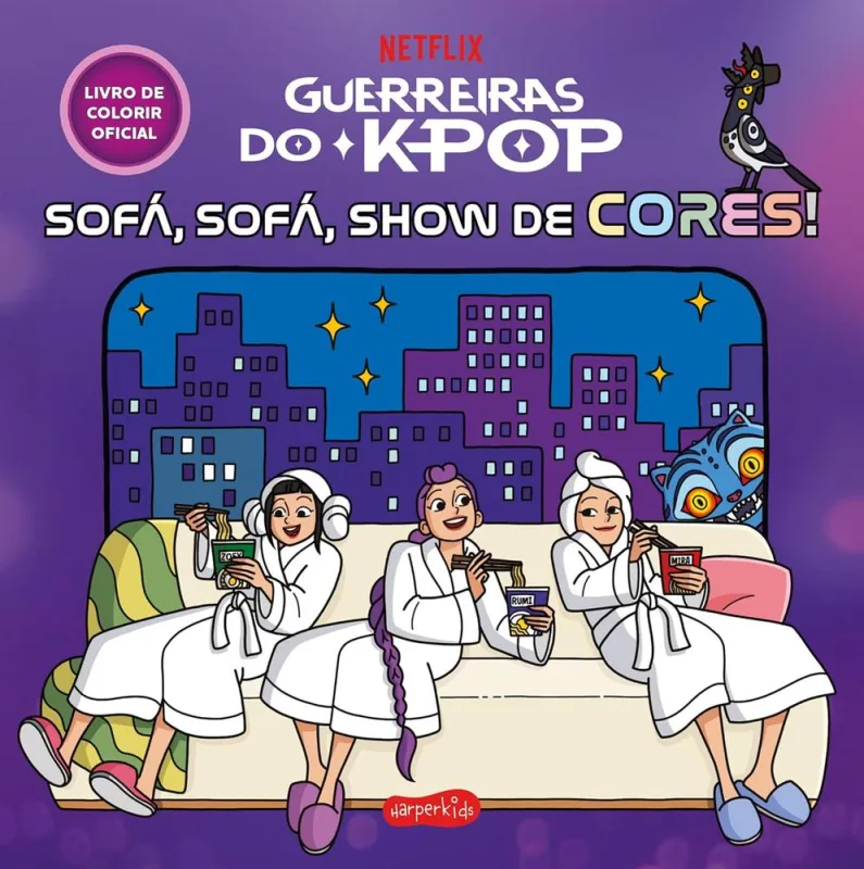 Guerreiras Do K-Pop: Sofá, Sofá, Show De Cores! - Livro De Colorir Oficial - LC - Livros