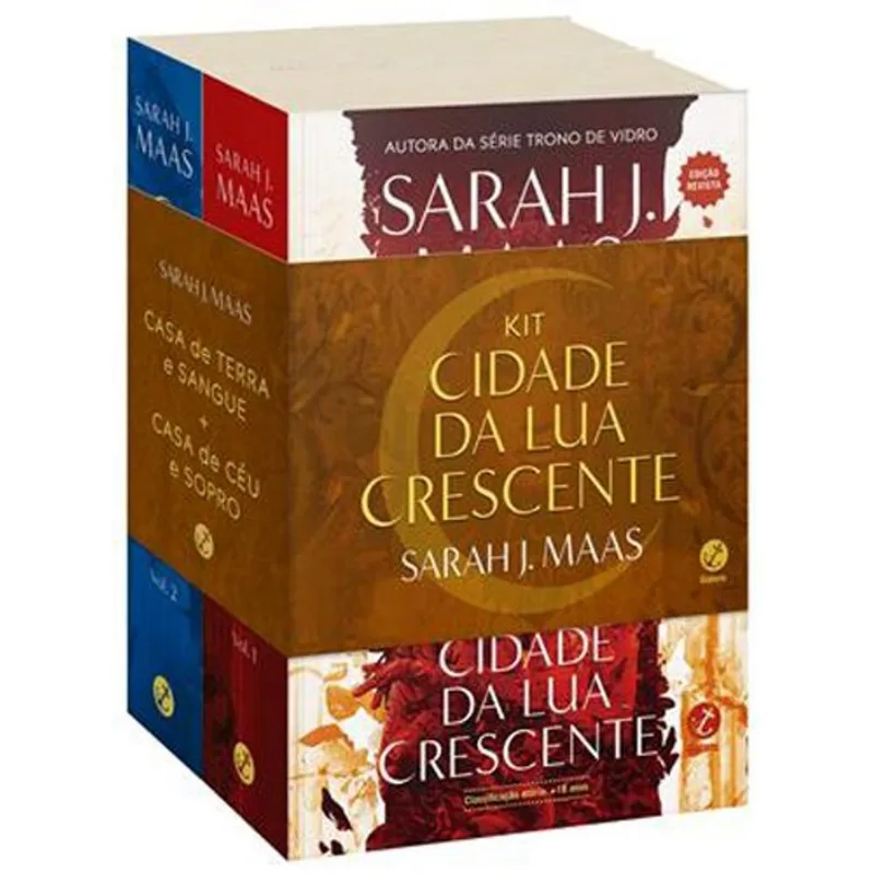 Livro Kit Cidade Da Lua Crescente Galera (MP)
