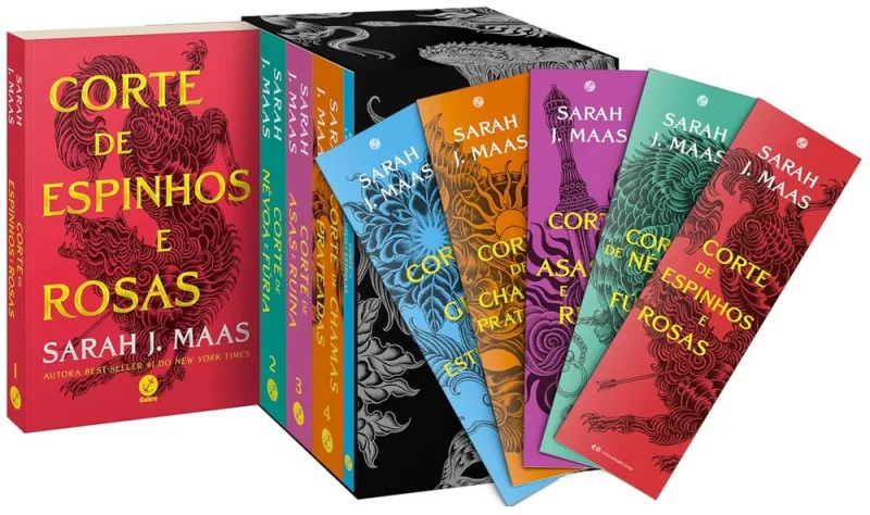 Box Corte De Espinhos E Rosas - Capas Novas - LC - Livros