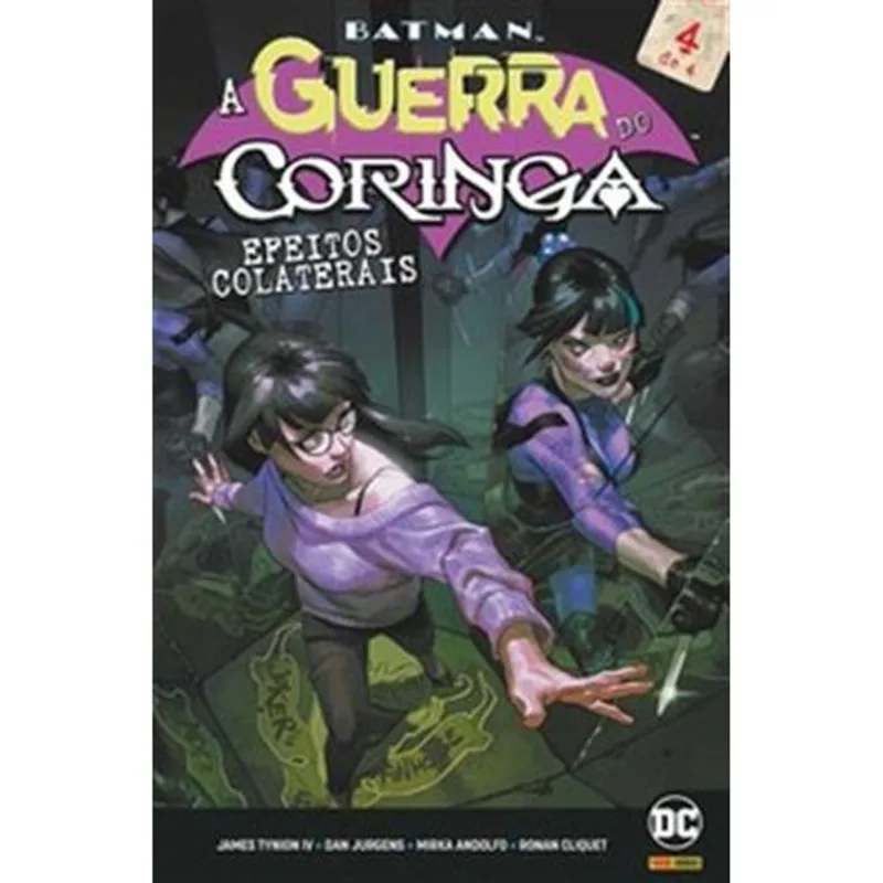 Livro Batman: A Guerra Do Coringa Efeitos Colaterais Vol. 4 (de 4) (mp ) Panini Books