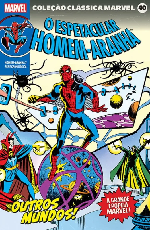 Coleção Clássica Marvel 40 - Homem-Aranha 7 - LC