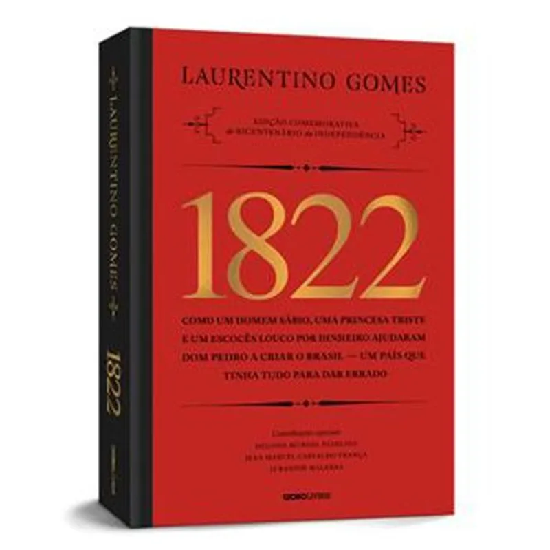 Livro 1822 Edição Comemorativa Globo Livros (MP)