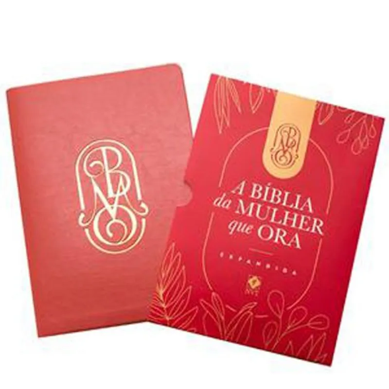 Livro Bíblia Nvt A Bíblia Da Mulher Que Ora Vermelho Mundo Cr Istão (MP)