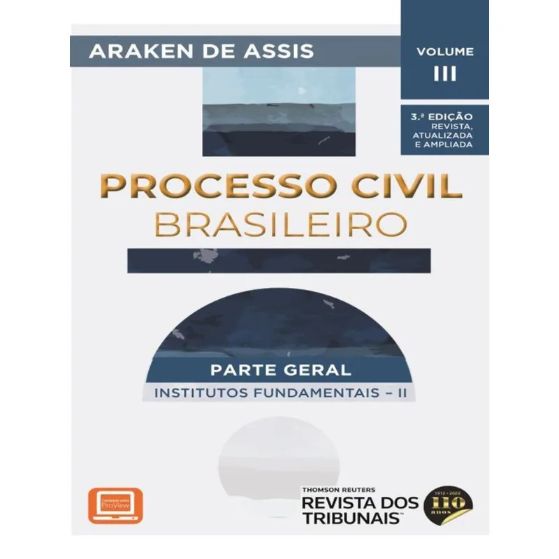 PROCESSO CIVIL BRASILEIRO - 2022 - VOL. 3