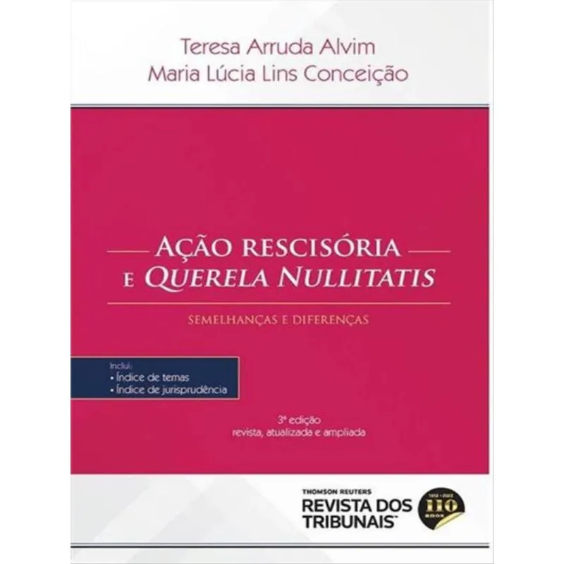 AÇÃO RESCISÓRIA E QUERELLA NULLITATIS - 2022