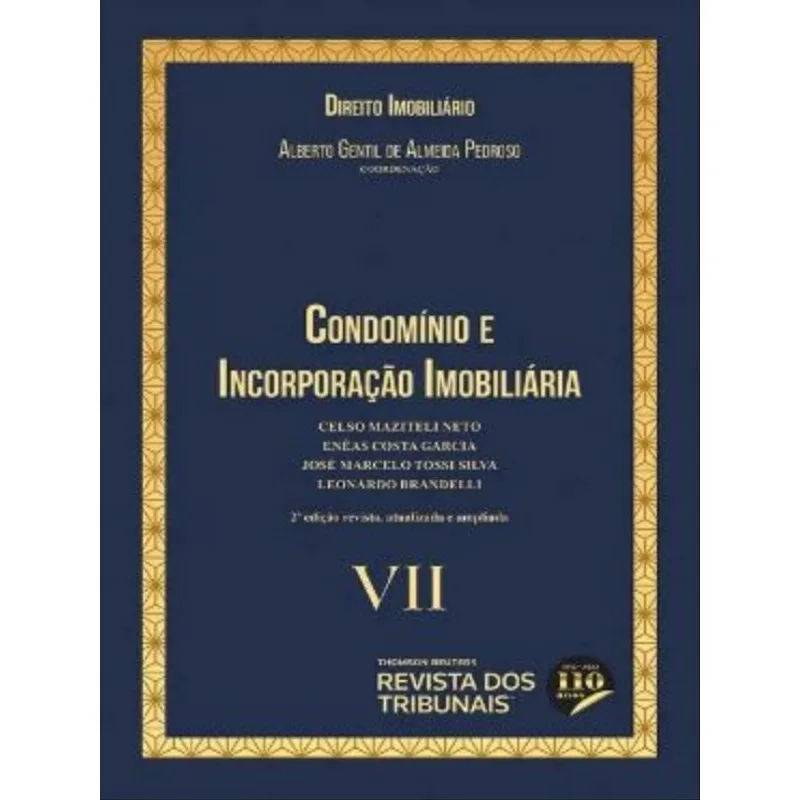 CONDÔMÍNIO E INCORPORAÇÃO IMOBILIÁRIA - 2022 - VOL. 7