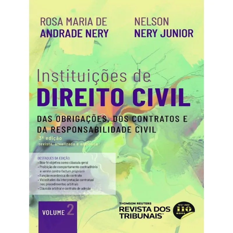 INSTITUIÇÕES DE DIREITO CIVIL - 2022 - VOL. 2