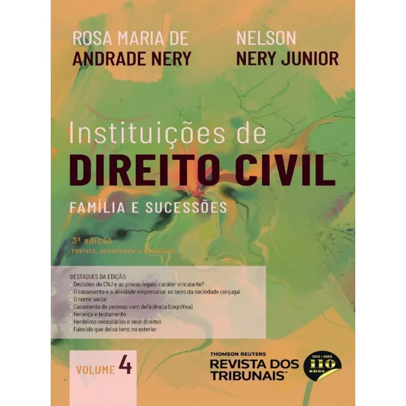 INSTITUIÇÕES DE DIREITO CIVIL - 2022 - VOL. 4