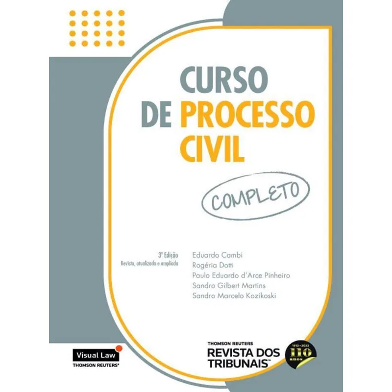 CURSO DE PROCESSO CIVIL COMPLETO - 2022