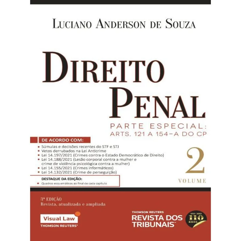DIREITO PENAL - PARTE ESPECIAL - 2022 - VOL. 2