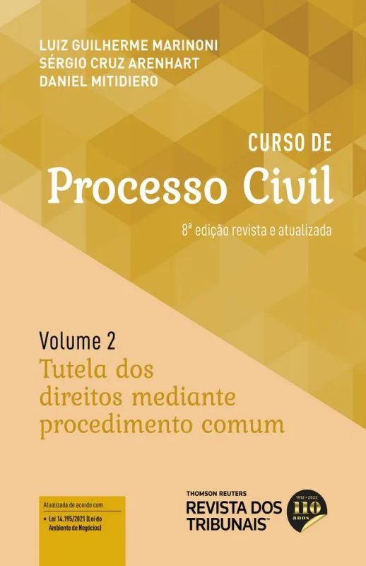 Curso De Processo Civil 2 Tutela Dos Direitos Mediante Procedimento Comum - LC