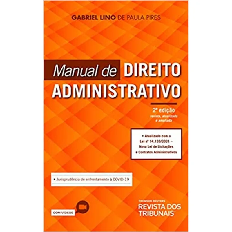 MANUAL DE DIREITO ADMINISTRATIVO - 2021