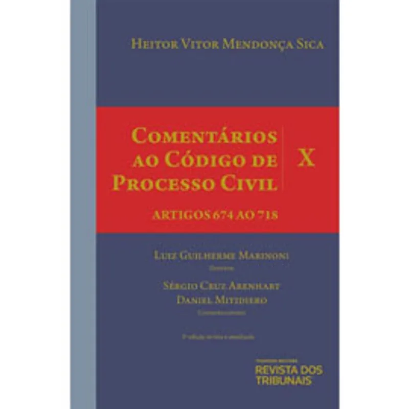 COMENTÁRIOS AO CÓDIGO DE PROCESSO CIVIL - 2021 - VOL. 10