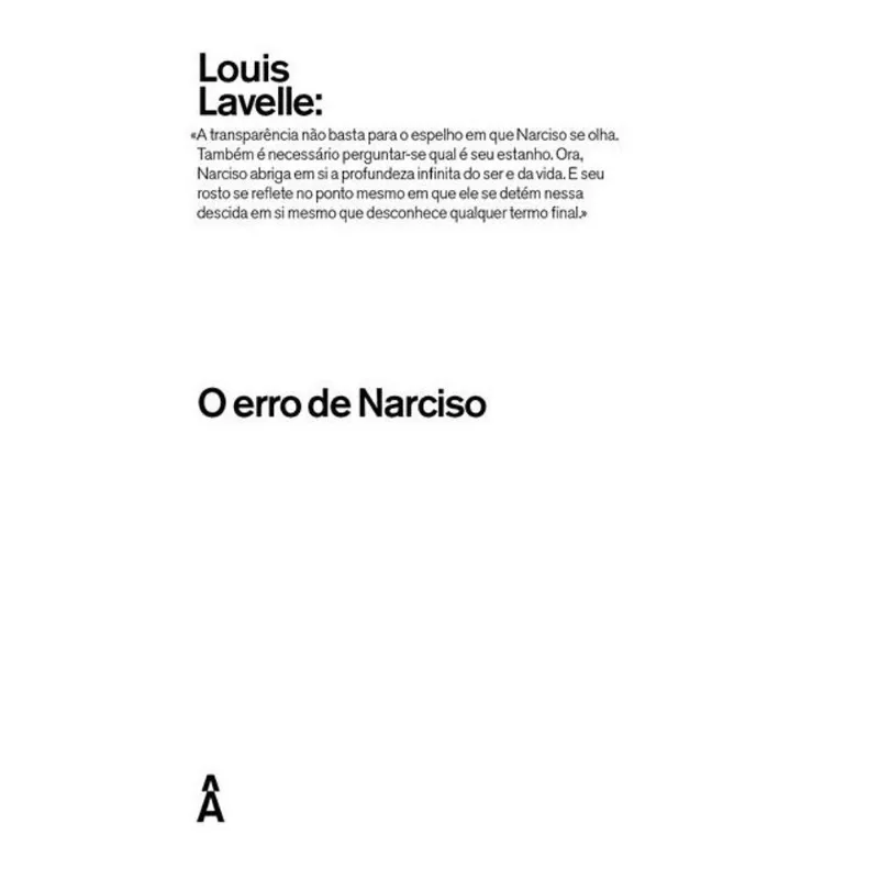 O ERRO DE NARCISO