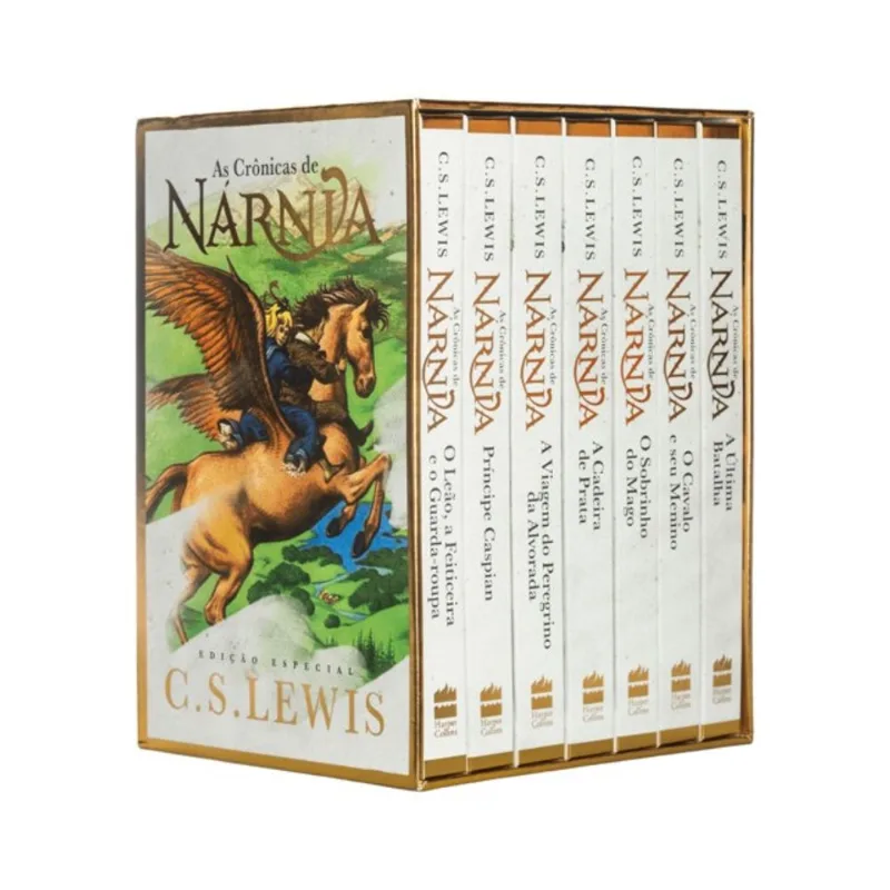 BOX AS CRÔNICAS DE NÁRNIA - EDIÇÃO DE LUXO