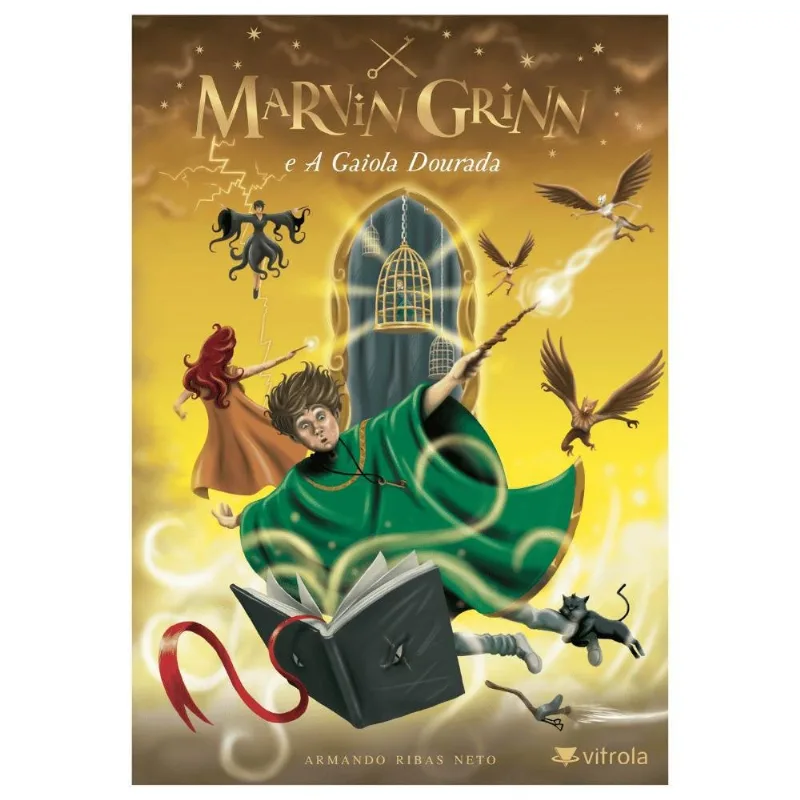 Livro Marvin Grinn E A Gaiola Dourada Vitrola (MP)