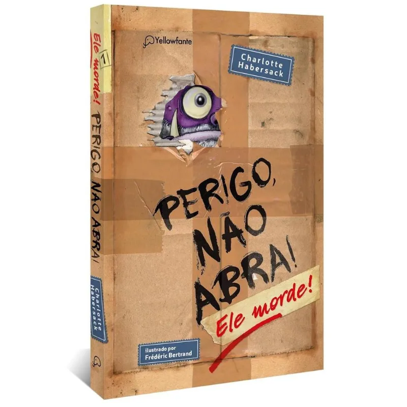 Perigo, Não Abra! Ele Morde 1 - Capa Dura