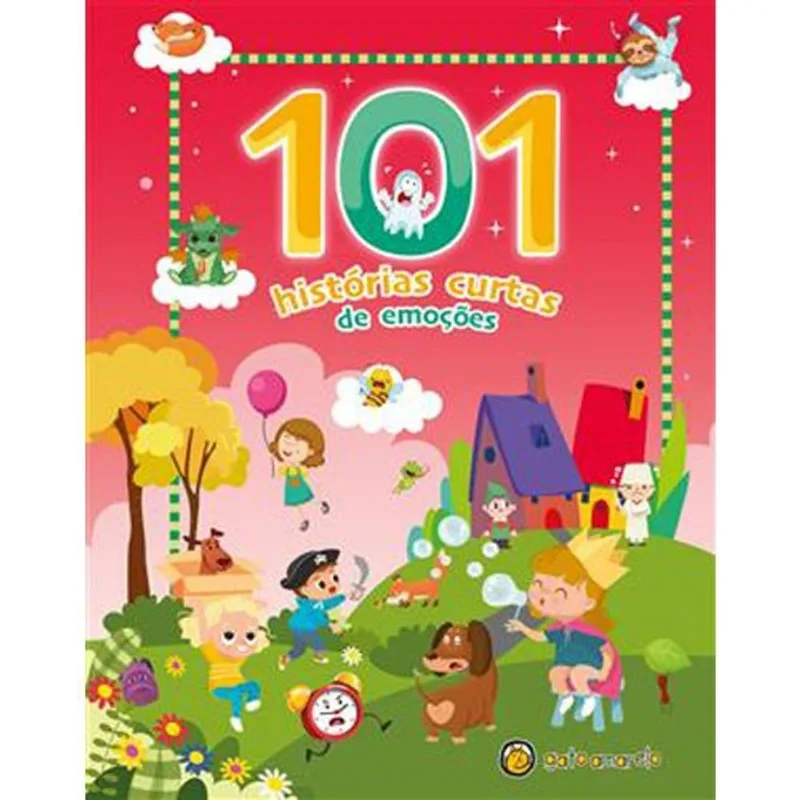 Livro 101 Historias Curtas De Emoções Gato Amarelo (MP)