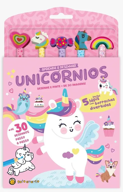 Aprenda A Desenhar - Unicórnios - LC - Livros