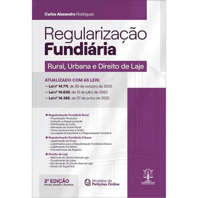 REGULARIZAÇÃO FUNDIÁRIA – 2024