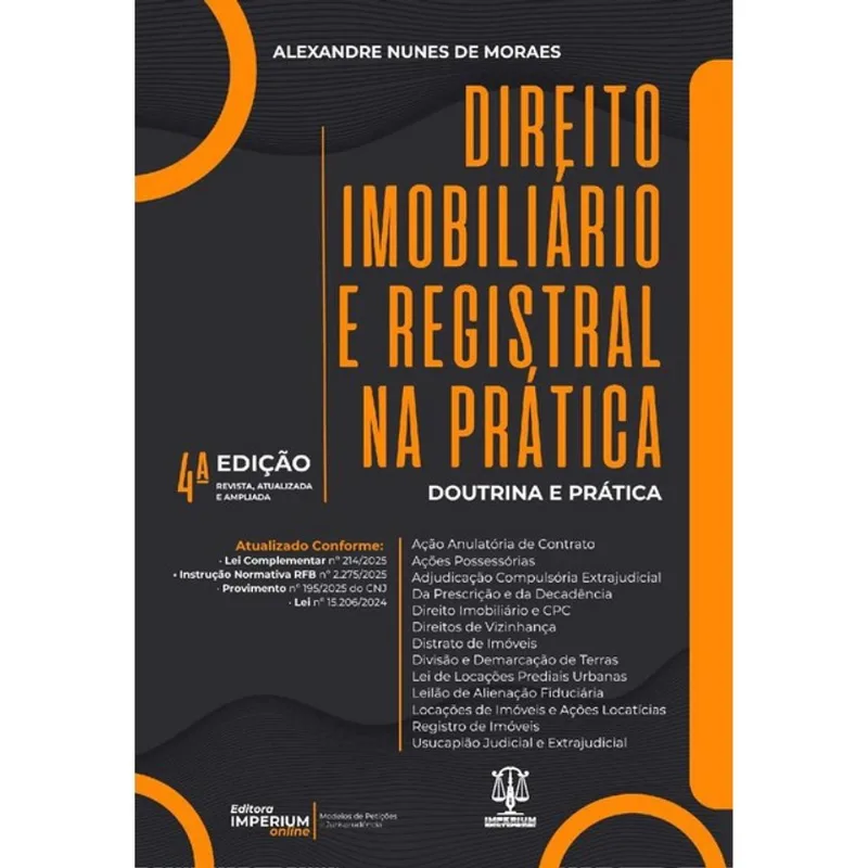 DIREITO IMOBILIÁRIO E REGISTRAL NA PRÁTICA - 2025