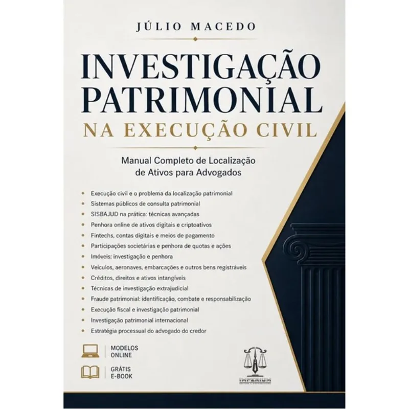 INVESTIGAÇÃO PATRIMONIAL NA EXECUÇÃO CIVIL - 2027