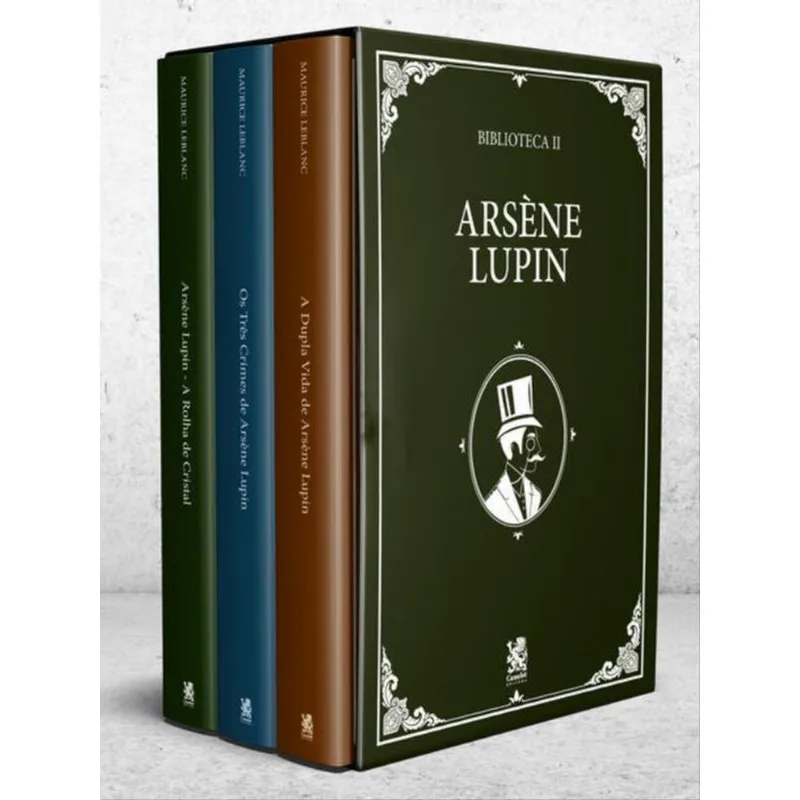 BIBLIOTECA ARSÈNE LUPIN VOLUME 02 - BOX COM 3 LIVROS