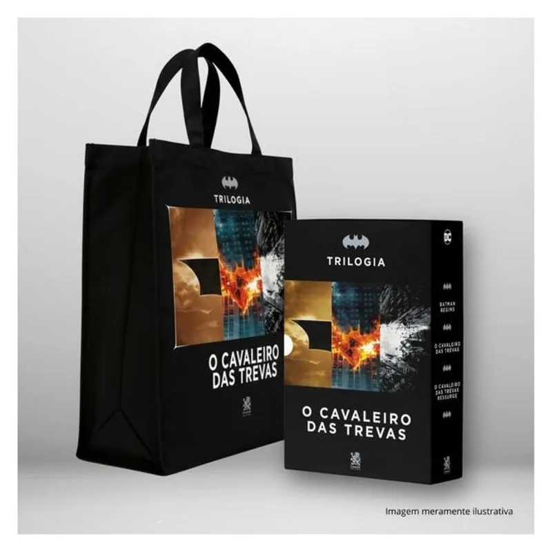TRILOGIA O CAVALEIRO DAS TREVAS - BOX COM 3 LIVROS EDIÇÃO DE LUXO + ECOBAG EXCLUSIVA