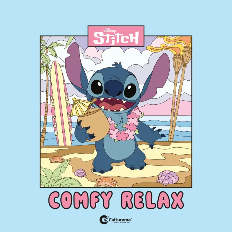 Comfy Relax Stitch - LC - Livros