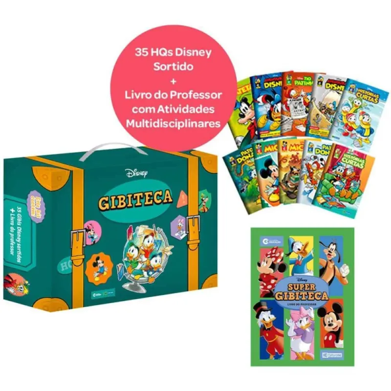 Gibi Gibiteca C/LIVRO do Professor DP.C/35 - culturama