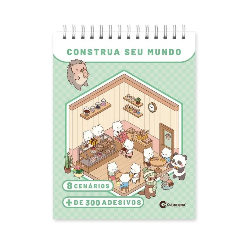 Livro de Cenários Capa Dura - Culturama Editora