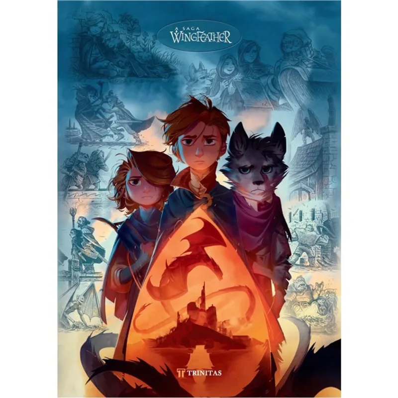 BOX SAGA WINGFEATHER: COLEÇÃO 4 LIVROS