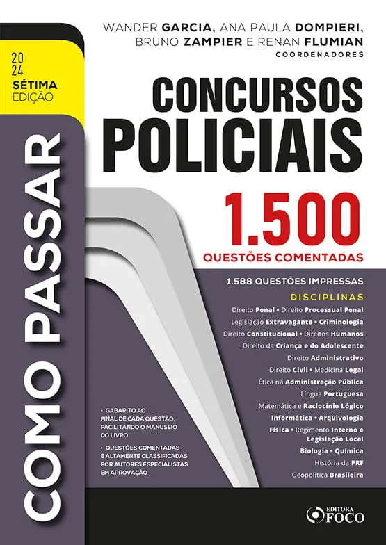 Como Passar Em Concursos Policiais - LC - Livros