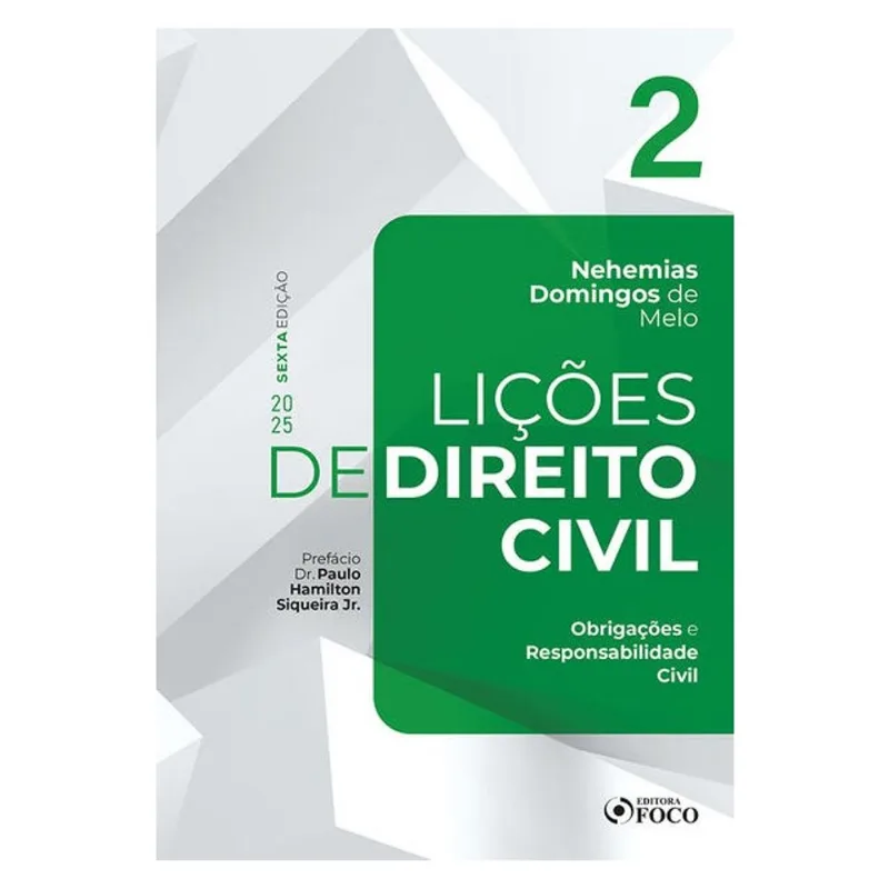 LIÇÕES DE DIREITO CIVIL - VOLUME 2 - 6ª ED - 2025
