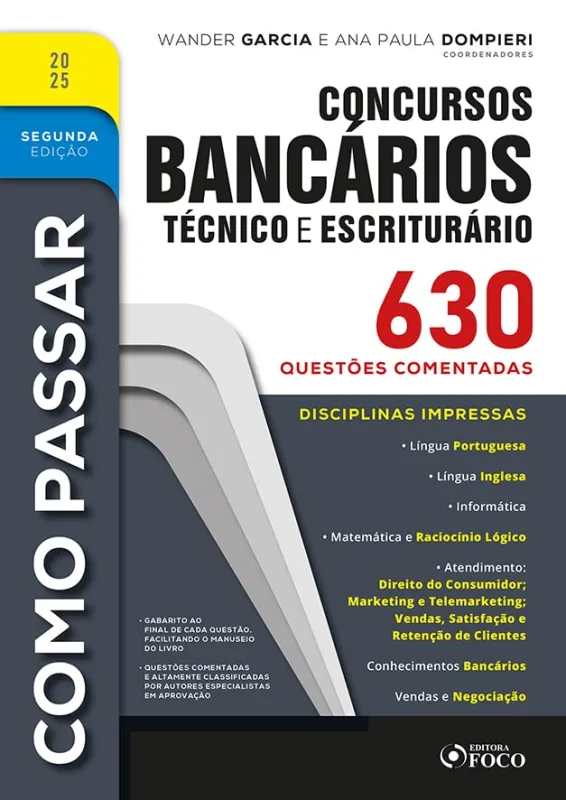 Como Passar Em Concursos Bancários - LC