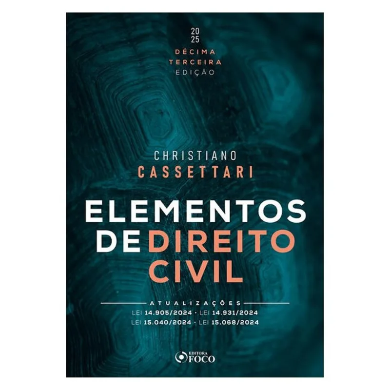 ELEMENTOS DE DIREITO CIVIL - 13ª ED - 2025