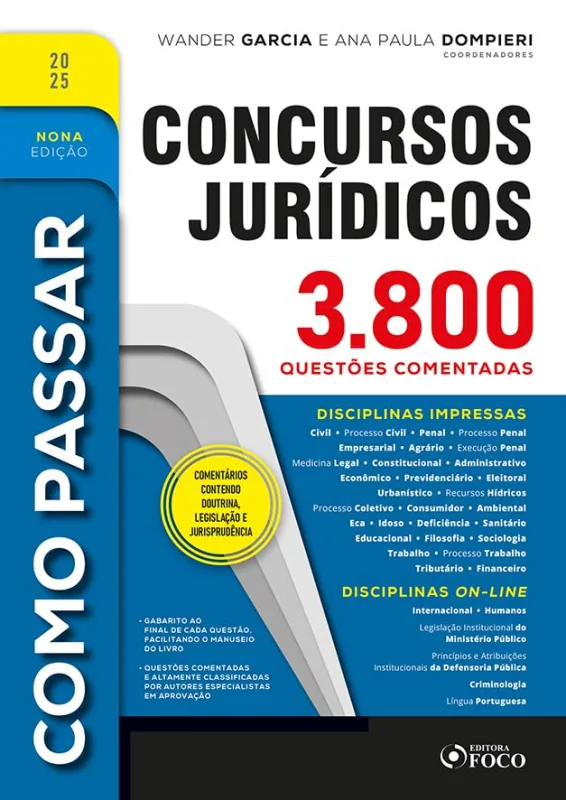 Como Passar Em Concursos Jurídicos - LC