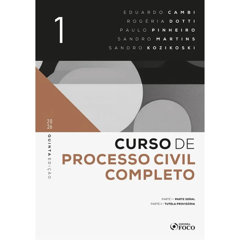 CURSO DE PROCESSO CIVIL COMPLETO - 5ª ED - 2026 VOLUME I - VOL. 1