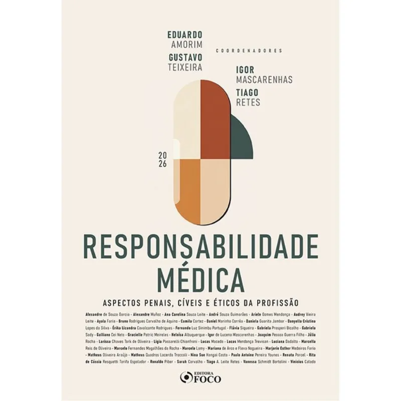 RESPONSABILIDADE MÉDICA 1ª ED - 2026