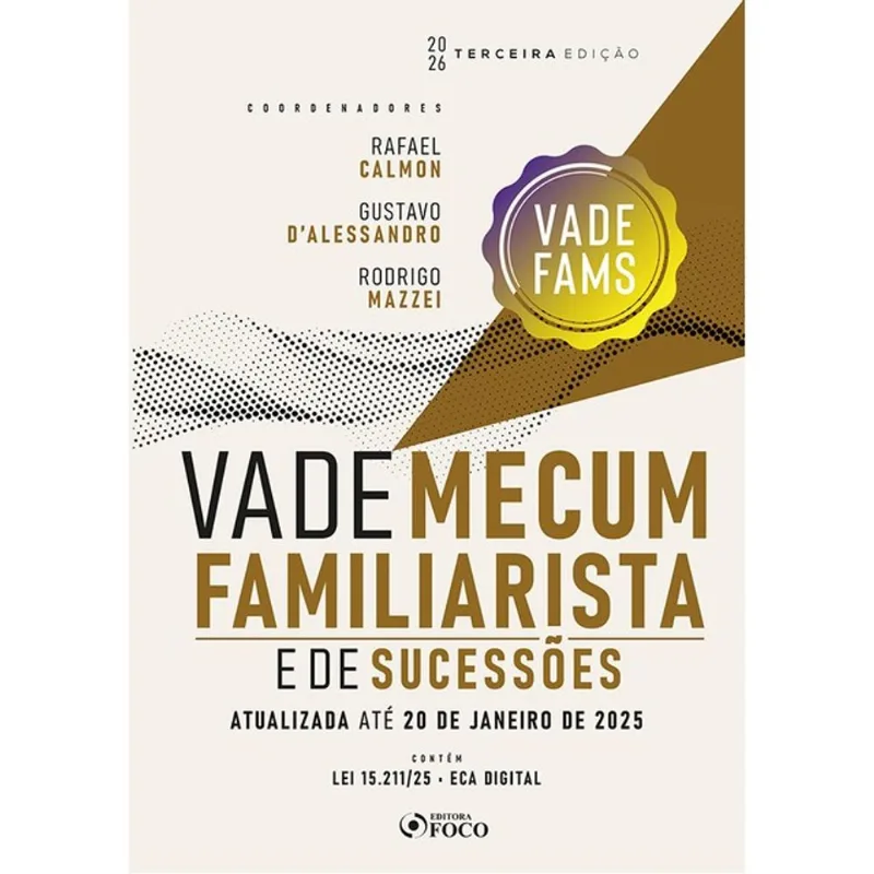 VADE MECUM FAMILIARISTA E DE SUCESSÕES - 3ª ED - 2026