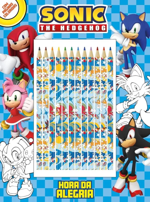 Sonic Hora Da Alegria - LC - Livros