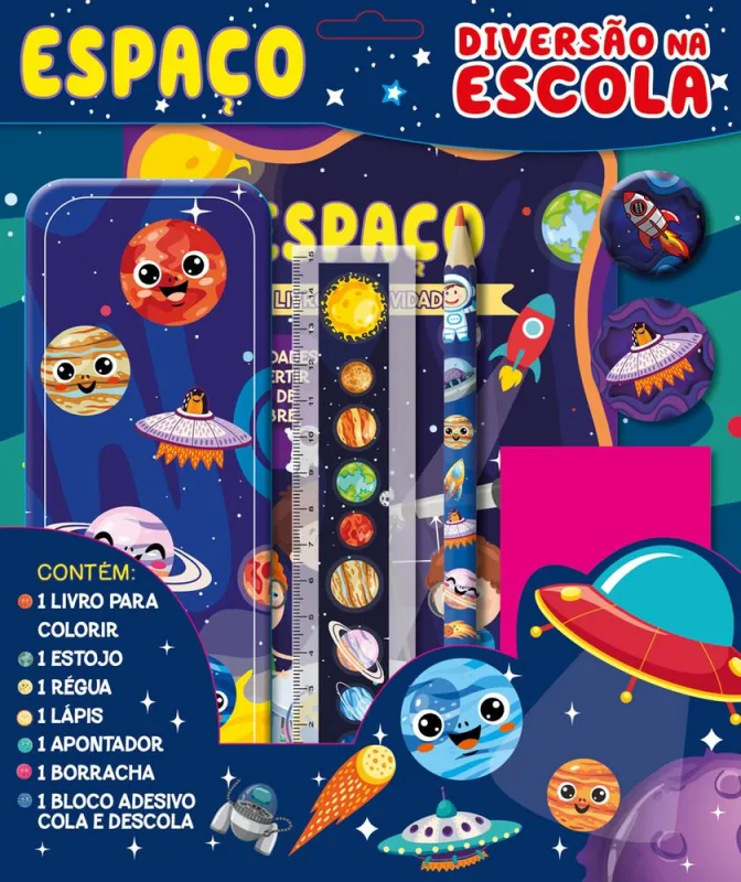 Diversão Na Escola - Espaço - LC - Livros