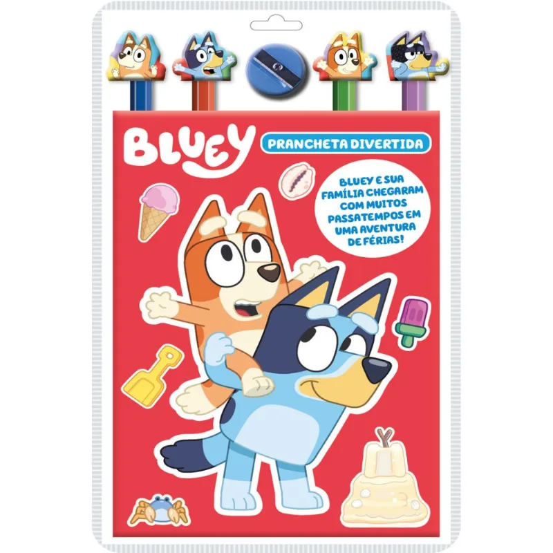 Bluey Prancheta Divertida