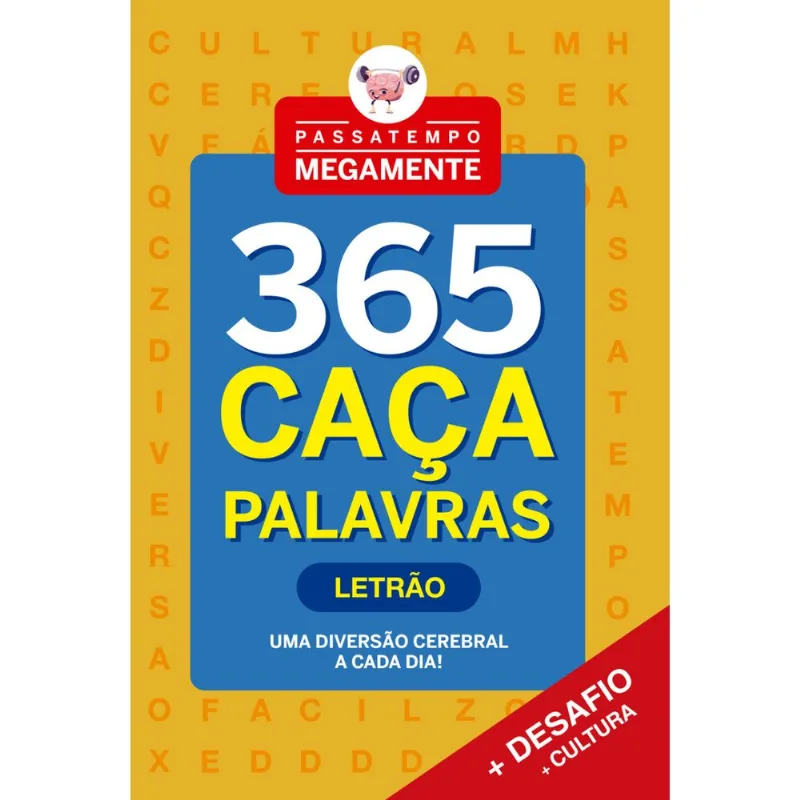 Passatempo Megamente 365 Caça-Palavras